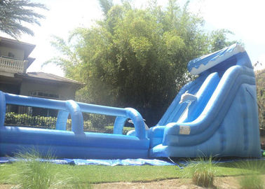 اسلاید Inflatable Outdoor 21 فوت و اسلاید Slip Nike 32ft با تورم یا موج با استخر