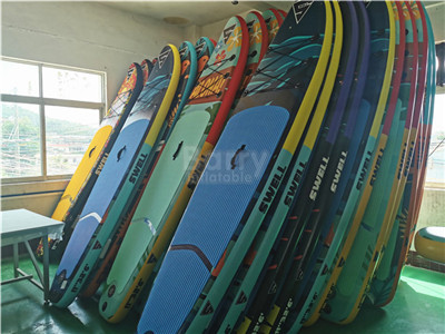 365 پوند تخته بادی SUP SUP Surf Water Sports Surf Stand Up Paddle Board رنگ سفارشی شده