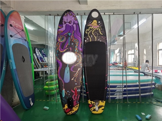 Drop Stitch EVA Touring SUP بادی تخته بنفش رنگ