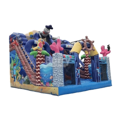 اسباب‌بازی‌های بادی کودکانه بادی 0.55 میلی‌متری PVC Commercial Bouncer Outdoor Sea World