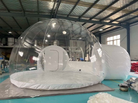 چادر بادی PVC 1 میلی متری چادر حباب دار کمپینگ Clear Eco Dome درجه تجاری