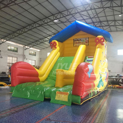 سرسره های آبی بادی پارچه PVC 15 اونس درجه تجاری برای سرسره های فنری