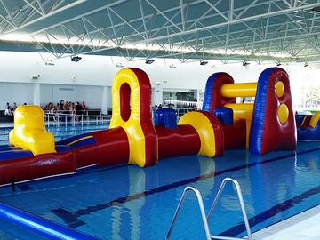 آبنما تجاری Aqua Fun Inflatable Slide / Water تا حواس پرتی برای استخر شنا