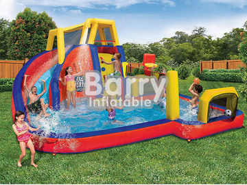 جاذبه های موبایل Inflatable Water Park Park، پارک آبی چلپ چلوپ برای کودکان کوچک