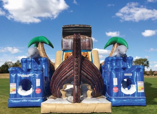 EN71 بادی PVC Bouncy Castle Combo Bounce House with Slide