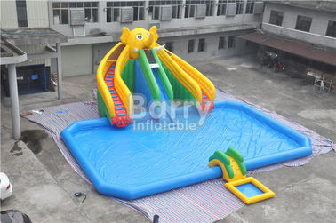 پارک آب عجیب و غریب تجاری موبایل با طراحی اسلاید فیل