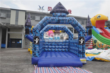0.55 میلی متر PVC بادی Astronomy Block Bouncy House برای جشنواره هالووین
