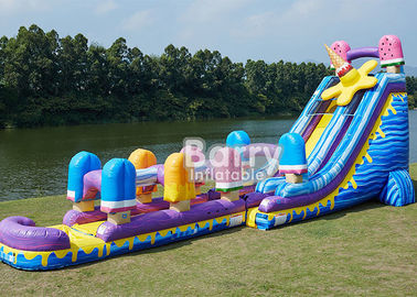 24 FT Ice Pops لغزش N اسلاید، بزرگترین اسلاید آب بادی برای زمین بازی