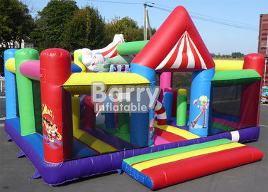 سیرک Shine Craft تجاری کوچک پریدن قلعه Toddler Inflatable Playland