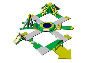 0.9mm پلوتو PVC تارپولین غول پارک آب بادی، Park Wibit Sport Park 145 Parts