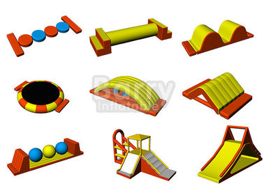 پارک آب چشمه تابستانی Inflatable Water Park Comercial Inflatable Park Water شناور