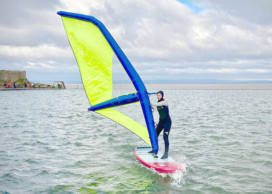 تابلوی دست و پا بادی حرفه ای بادی Sup Sail Windsurf