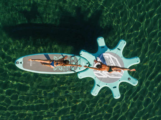 ایستگاه بارانداز ایستاده Paddle Yoga Water Board Platform Yoga Mat Dock ایستاده