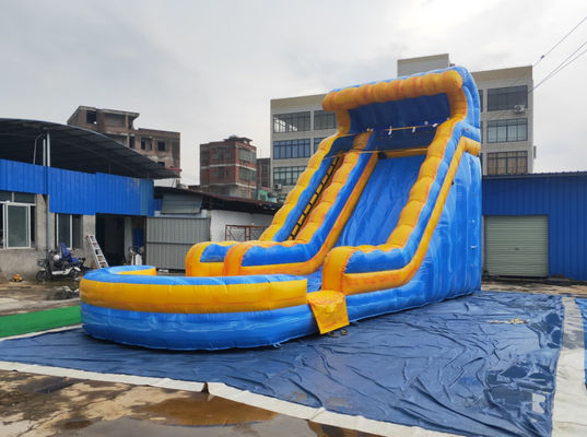 برزنت PVC سرسره آب بادی زمین بازی کودک تاشو در فضای باز