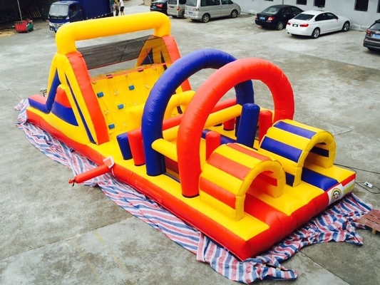 10x4x3.5m محوطه مانع بادی پارک تفریحی Kids Bouncer Castle