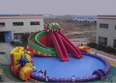 کودکان و نوجوانان خنده دار پارک آب بادی، Inflatable Playground Water Park شناور