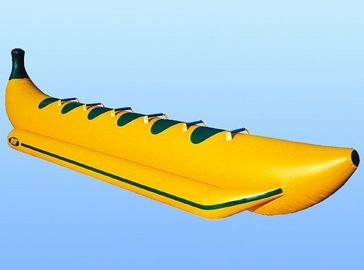 اسباب بازی قایق بادی زرد 6 نفره موز آب یخ بازی لوله