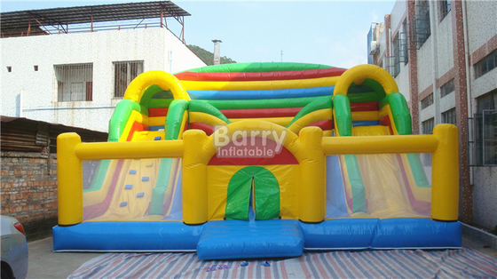 قلعه های فنری تجاری ODM Plato بادی Combo Outdoor