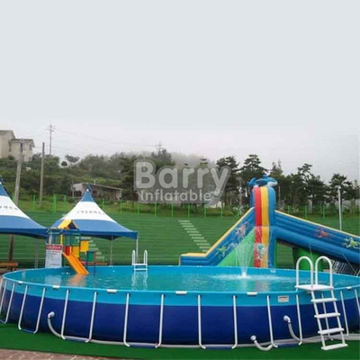 استخر آب قابل حمل سفارشی استخر کانتینری سیار گرد