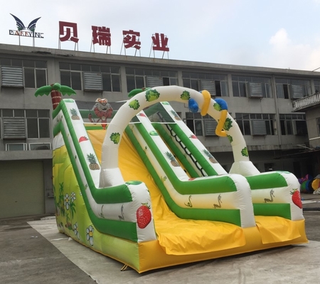 تم ضد آب زمین بازی کودکان Blow Up Water Slides با تم حیوانات و میوه